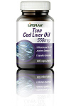 Tran Cod Liver Oil kapsułki z witaminami A i D oraz Omega 3, 60 szt.