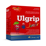 Olimp Ulgrip Junior saszetki z proszkiem łagodzącym objawy przeziębienia dla dzieci, 10 szt.