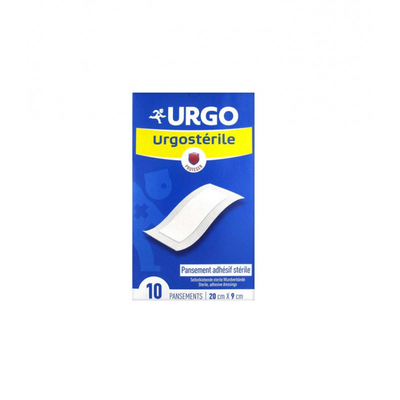 Urgosterile, sterylne opatrunki specjalistyczne, 20 x 9 cm, 10 szt.