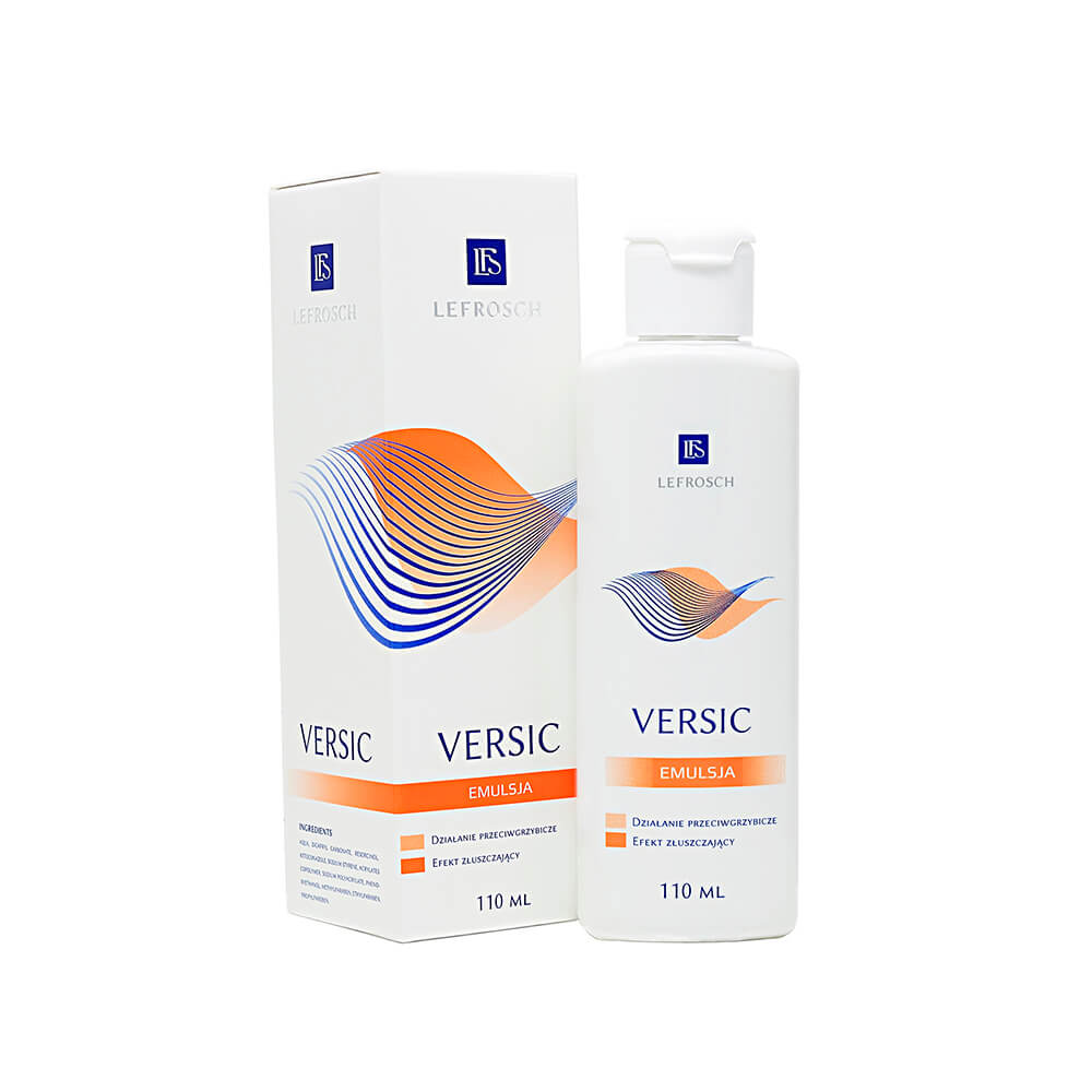Versic emulsja przeciwgrzybiczo-złuszczająca na skórę, 110 ml