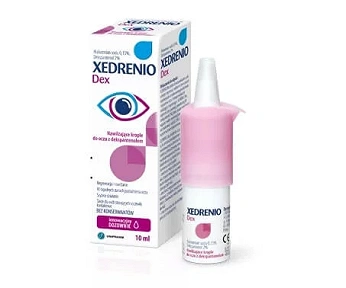 Xedrenio Dex , krople łagodzące objawy suchego oka, 10 ml