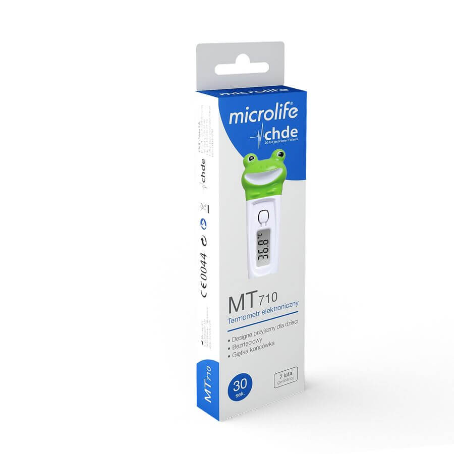 Termometr Microlife MT 710 , elektroniczny w kształcie żaby dla dzieci, 1 szt.