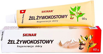 Alpine Herbs Żel żywokostowy , na regenerację skóry, 60 g
