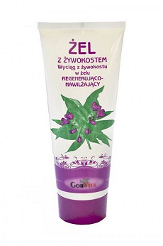 Żel z żywokostem , o działaniu regenerująco nawilżającym, 200 ml