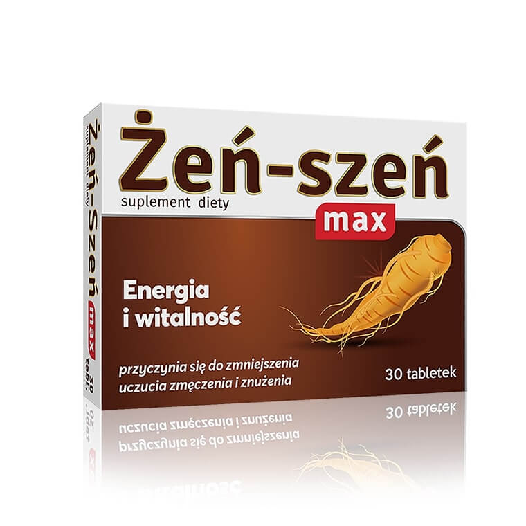 Żeń-Szeń Max, tabletkI, 30 szt.